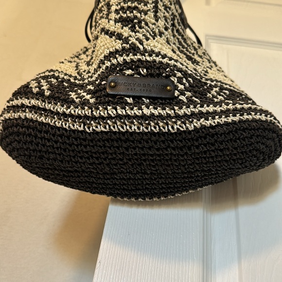 Lucky brand paper knit bag - Picture 6 of 12